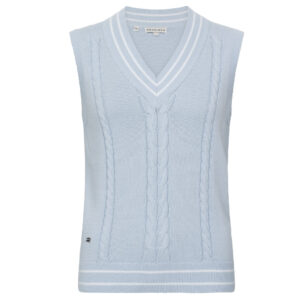 Röhnisch Cotton Cable Vest Skyway
