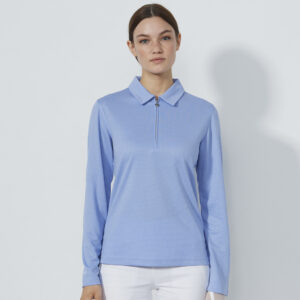 Daily Sports Peoria Longsleeve Poloshirt Blue Heron
