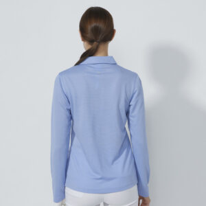 Daily Sports Peoria Longsleeve Poloshirt Blue Heron - Afbeelding 2