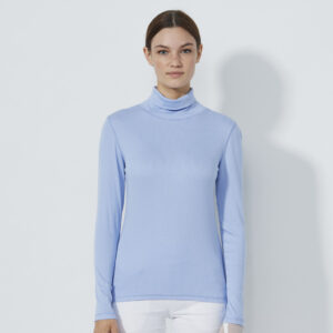 Daily Sports Ancona Longsleeve Roll Neck Blue Heron