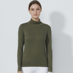 Daily Sports Ancona Longsleeve Roll Neck Kalamata Green