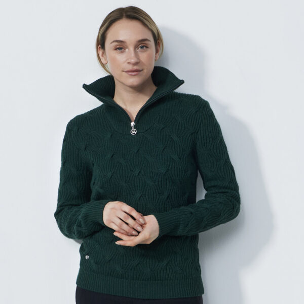 Daily Sports Ermont Ladies Pullover Lined Nori Green