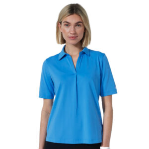 Daily Sports Bella Birdie 1/2 Sl Poloshirt Sky Blue – Bild 2