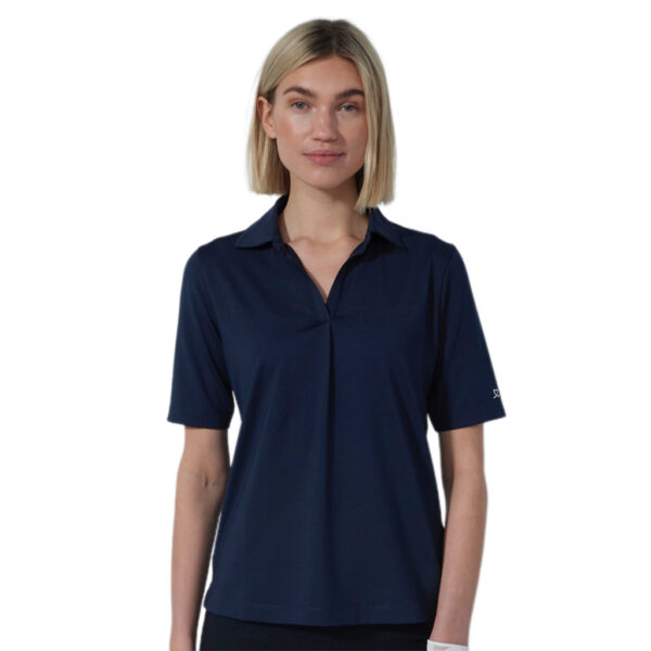 Daily Sports Bella Birdie 1/2 Sl Poloshirt Navy