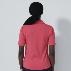 Daily Sports Bella Birdie 1/2 Sl Poloshirt Intense Coral – Bild 3