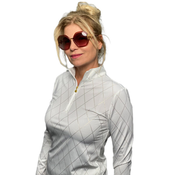 Daily Sports Tempo Longsleeve Half Neck White