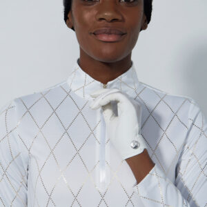 Daily Sports Tempo Longsleeve Half Neck White - Afbeelding 3