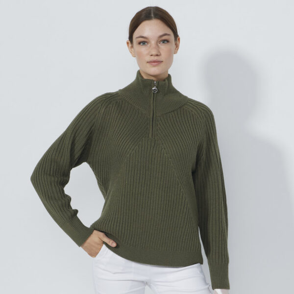 Daily Sports Hudson LS Pullover Lined Kalamata Green