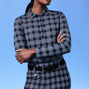 Daily Sports Printed Magic Warm Check Navy - Afbeelding 5