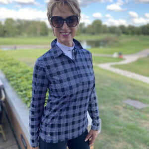 Daily Sports Checked Longsleeve Poloshirt - Afbeelding 2