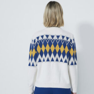 Daily Sports Placed Argyle Cardigan Lined – Bild 3