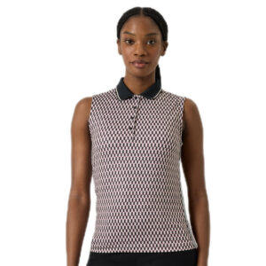Daily Sports Geometric Sl Poloshirt Abstract Wave