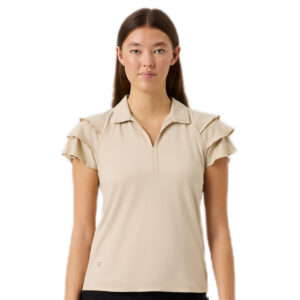 Daily Sports Frill Cap Sl Shirt Oyster Beige