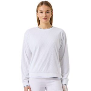 Daily Sports Terry Touch Sweatshirt White