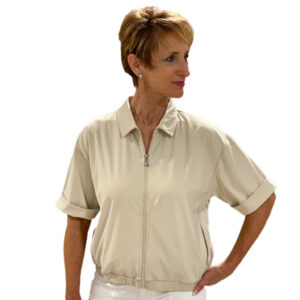 Daily Sports T-shirt Jacket Oyster Beige