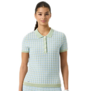 Daily Sports Knit Short Sleeved Poloshirt Muted Pistachio