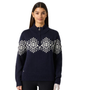 Daily Sports Half Neck Pullover Lined Navy