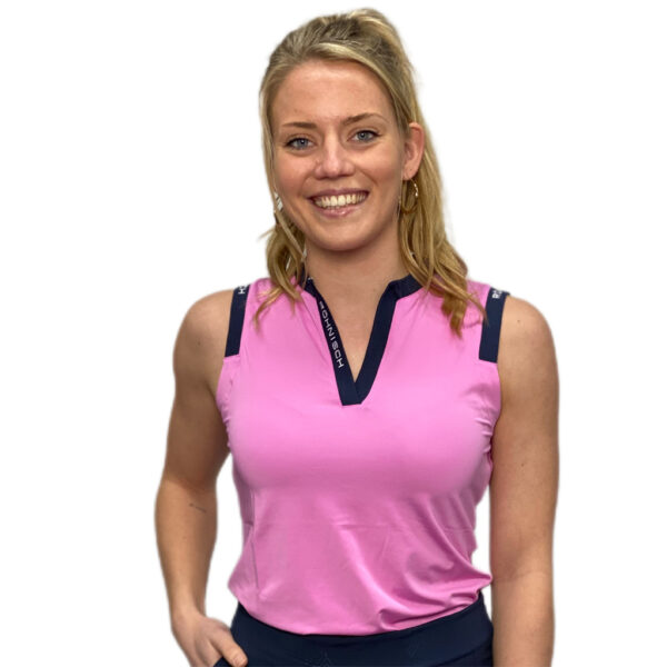 Röhnisch Abby Sleeveless Top Fuchsia Pink