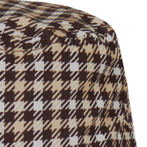 Röhnisch Bucket Hat Minicheck Brown - Afbeelding 2