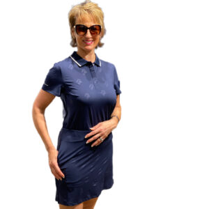 Röhnisch Deni Poloshirt Navy - Afbeelding 4