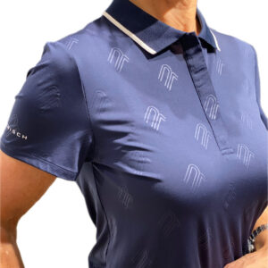 Röhnisch Deni Poloshirt Navy - Afbeelding 5