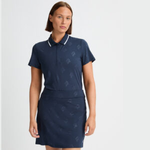 Röhnisch Deni Poloshirt Navy - Afbeelding 3