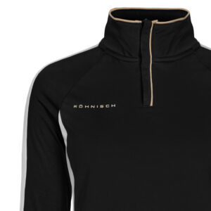 Röhnisch Skyler Longsleeve Half Zip Black – Bild 3