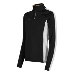 Röhnisch Skyler Longsleeve Half Zip Black – Bild 2