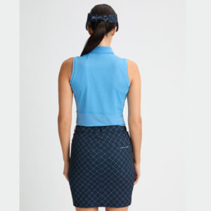 Röhnisch Chie Comfort Skort Micro R-Check Navy – Bild 4