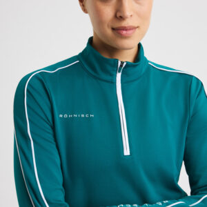 Röhnisch Amie Brushed Midlayer Augusta Green - Afbeelding 3