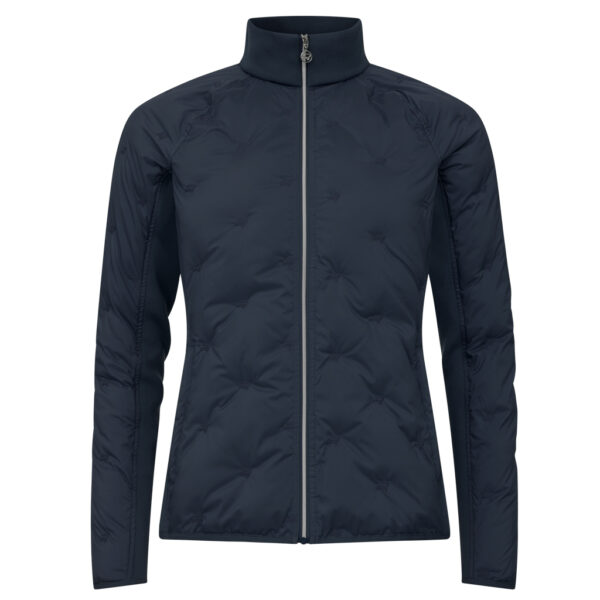 Röhnisch padded windbreaker jacket navy