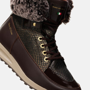 Duca del Cosma Francesca Winterboot Dark Brown – Bild 3
