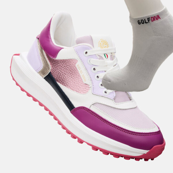 Duca del Cosma Olivera Orchid/Pink met gratis Golfdiva sokjes