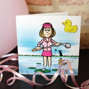 Ball Marker Card Lucky Lilly Surprizeshop - Afbeelding 2