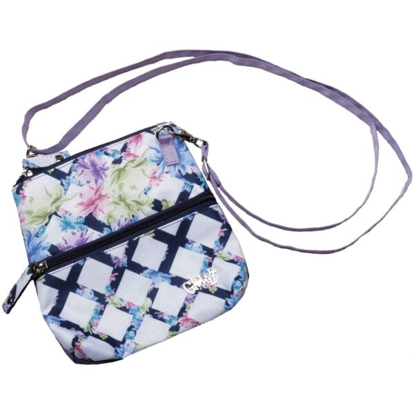 Zip Bag pastel lattice