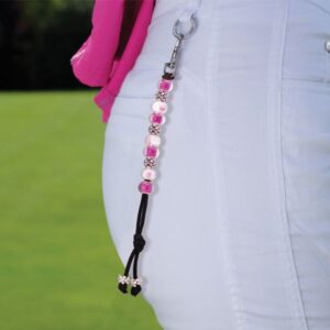 Crystal beaded golf score counter pink – Bild 3