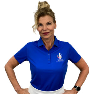 Abacus damespolo Royal Blue Solheim 2026