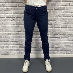 Alberto Jana Cosy Jersey Check WR Navy - Afbeelding 4