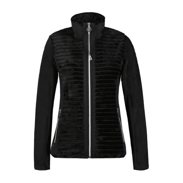 Luhta Ikaala Fleece Vest Zwart