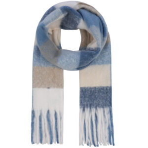 Luhta Naanjoki Shawl Faded Denim