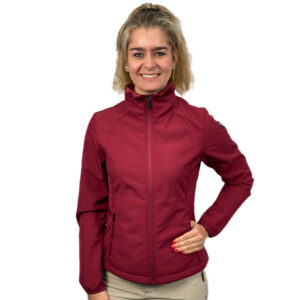 Luhta Annila Softshell Damesjack Pomegranete
