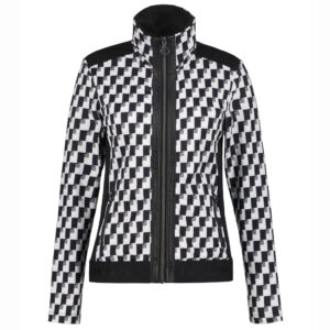 Luhta Lompola Jacket Black White
