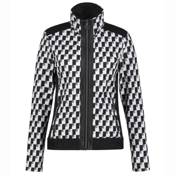 Luhta Lompola Jacket Black White