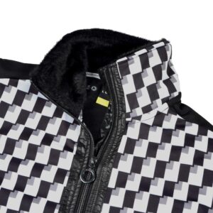 Luhta Lompola Jacket Black White - Afbeelding 3
