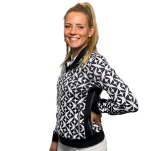 Luhta Illinsaari Jacket Black White – Bild 3