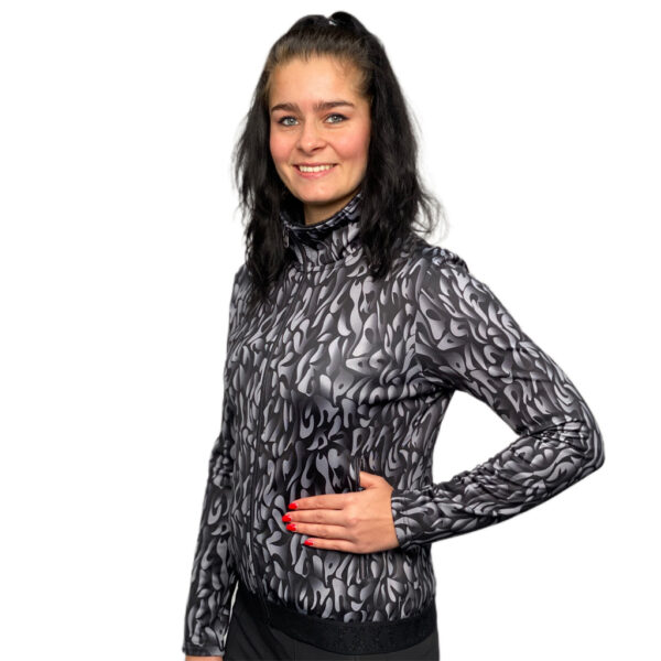 Luhta Ahlholma Vest Zwart Grijs
