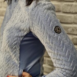 Luhta Ikaala Fleece Vest Sky Blue - Afbeelding 4
