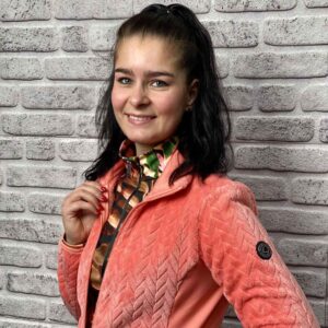 Luhta Ikaala Fleece Vest Abricot - Afbeelding 6