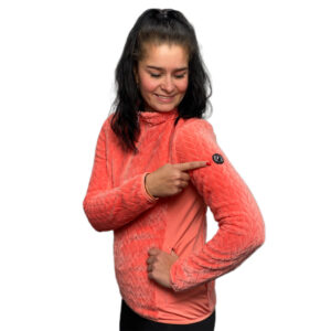 Luhta Ikaala Fleece Vest Abricot - Afbeelding 2