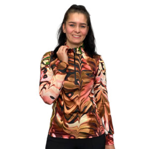 Luhta Kivisalmi Longsleeve Abricot – Bild 2